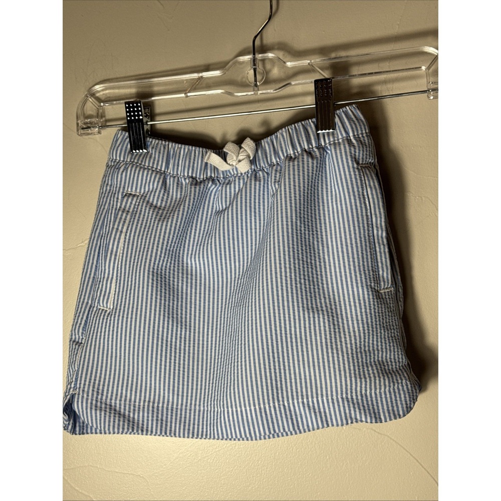 Magellan Xs 6/6s Fish Gear Skorts‎ Blue Stripes Moisture Wicking